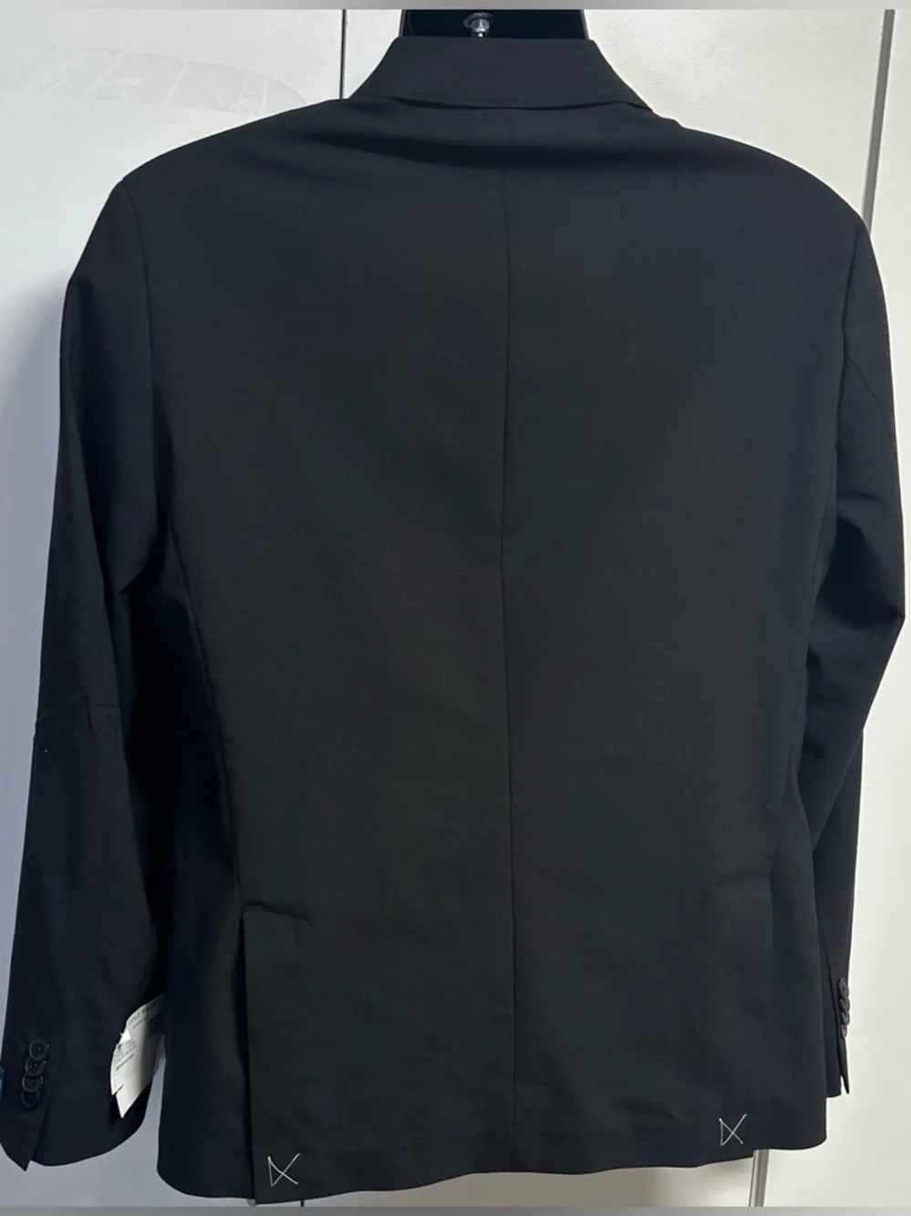 Kenneth Cole Reaction Men's Slim-Fit Stretch Black Grand OS Suit Jacket NWT